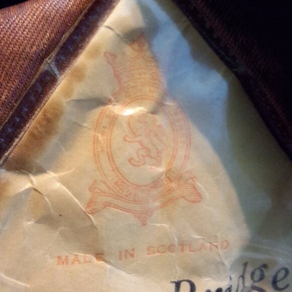 Vintage Autofit Brown Plaid Wool Blend Newsboy Cap Cabbie Hat Made In Scotland - Picture 6 of 7